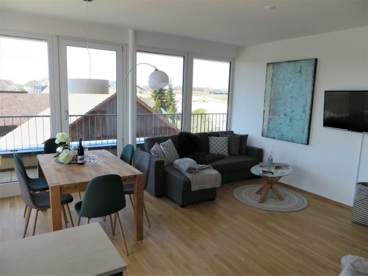 Bodensee Luxus Ferienwohnung Claudia 3 Friedrichshafen Esterno foto